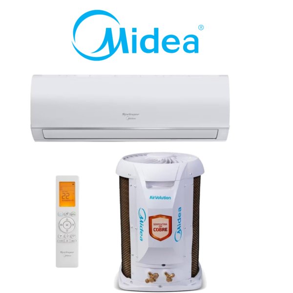 AR CONDICIONADO MIDEA 18.000 BTUS AIRVOLUTION CONNECT FRIO