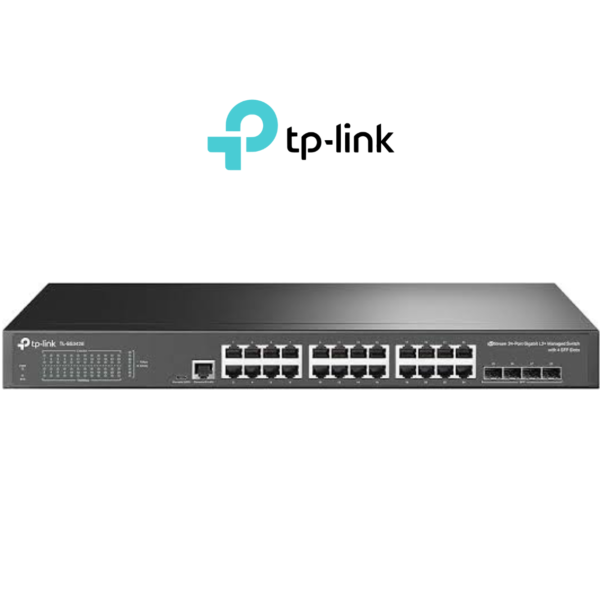 SWITCH 24 PORTAS TP-LINK GERENCIÁVEL TL-SG3428