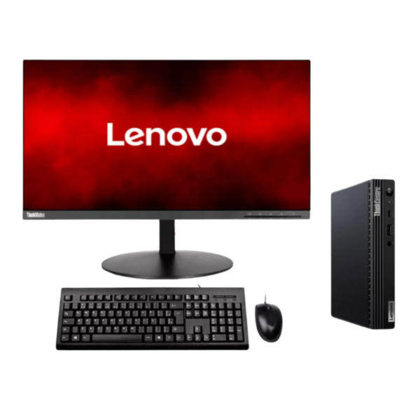 DESKTOP LENOVO THINKCENTRE M80Q GEN3 + MONITOR LENOVO THINKVISION T22