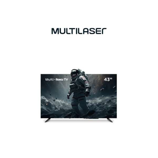TELEVISOR 43″ MULTILASER SMART FHD ANDROID