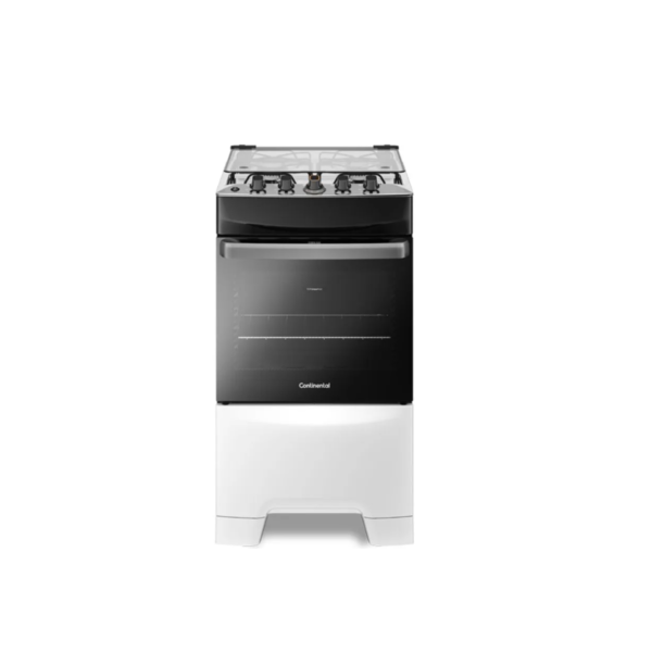FOGÃO 4 BOCAS CONTINENTAL AUTOMÁTICO COM TOP LIMPA FÁCIL