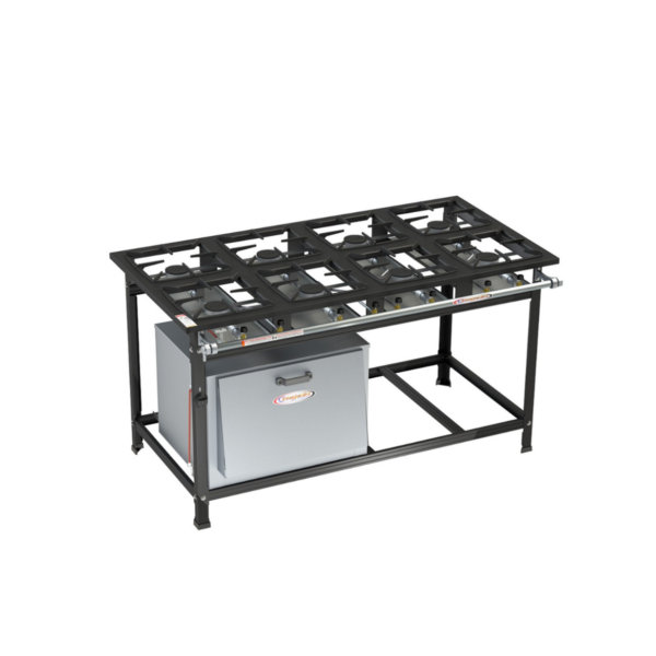 FOGÃO 8 BOCAS ITAJOBI ECONOMIC ATIVO + FORNO GRANDE BP