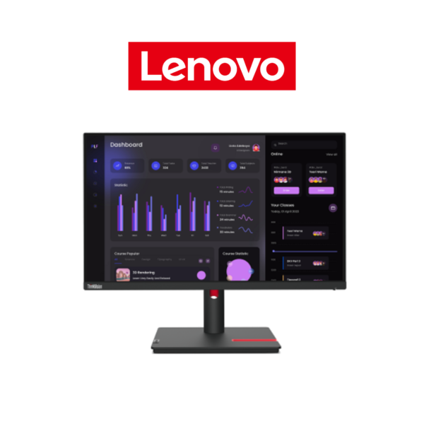 MONITOR LENOVO THINKVISION T24I-30 23.8′ IPS 63CFMAR1US
