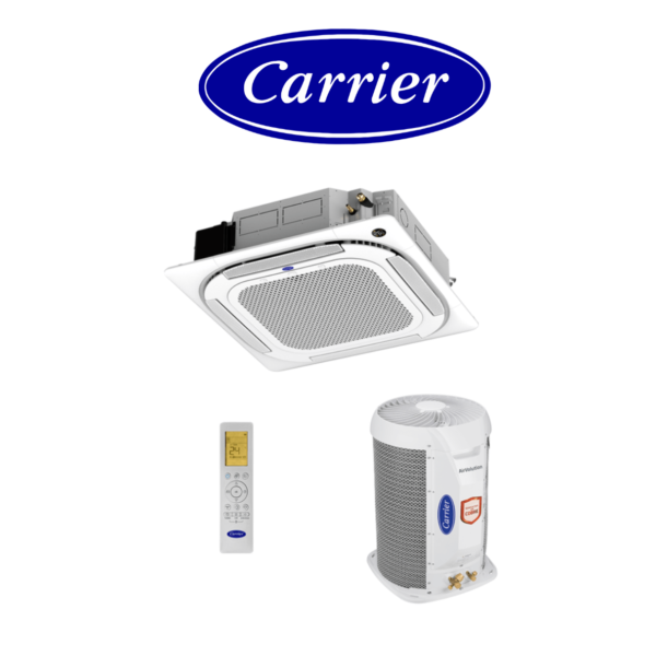 AR CONDICIONADO 23.000 BTUS CARRIER CASSETE INVERTER Q/F