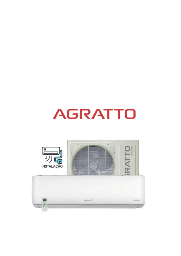 AR CONDICIONADO 24.000 SPLIT AGRATTO COM INSTALÇÃO