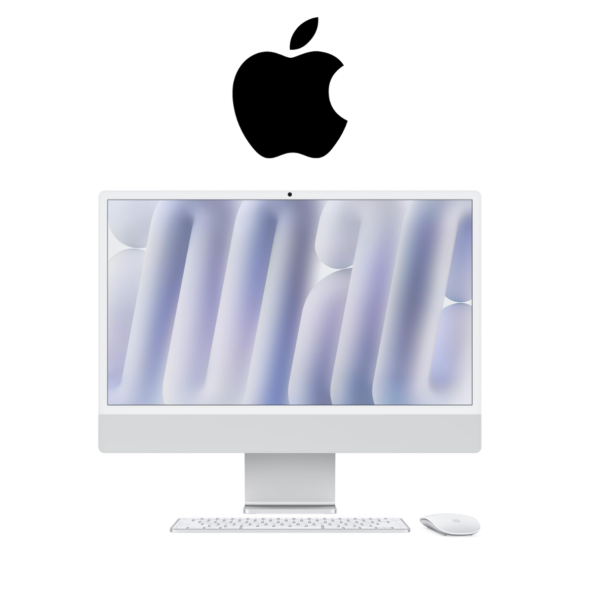 DESKTOP APPLE - IMAC 24", CHIPE M4 10-CORE, 24GB RAM, SSD 2TB, SILVER