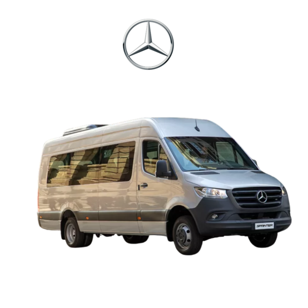 MERCEDES BENZ SPRINTER  417 10,5m³ - 15+1 PASSAGEIROS COM DISPOSITIVIO DE POLTRONA MÓVEL ( DPM )
