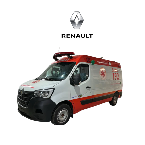 AMBULANCIA TIPO ''C'' RENAULT MASTER L2H2 PRO FURGÃO UTI