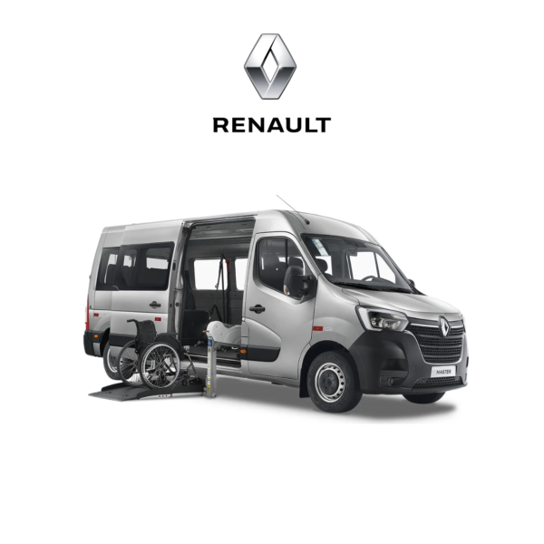 VAN COM ACESSIBILIDADE  DE 16 PESSOAS RENAULT MASTER L2H2