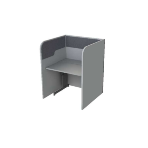 CABINE ESTUDO COM MESA TAMPO REGULÁVEL