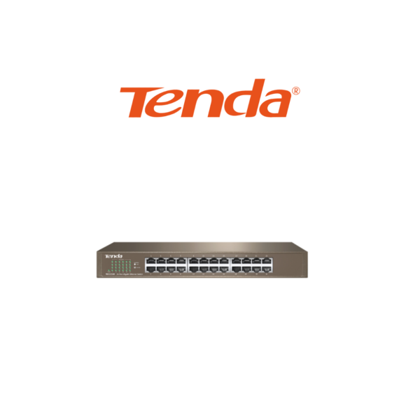 SWITCH TENDA 24 PORTAS GIGABIT 10/100/1000 TEG1024D