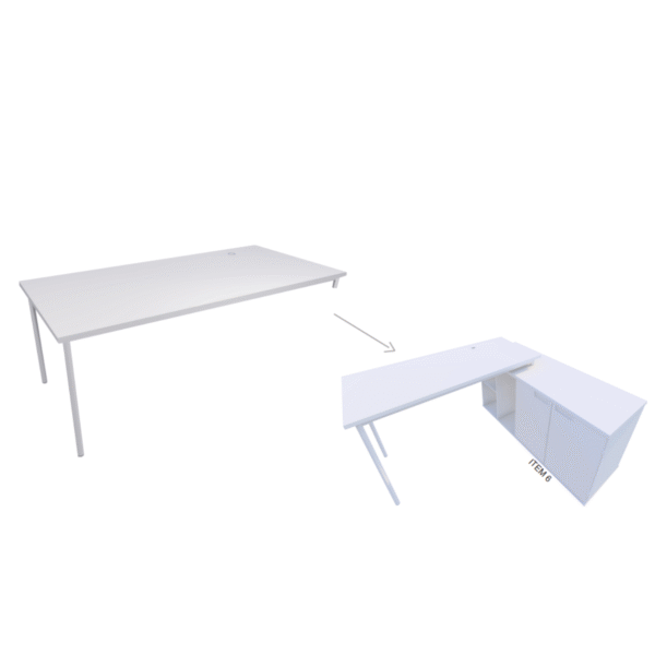 MESA RETANGULAR COMPONÍVEL