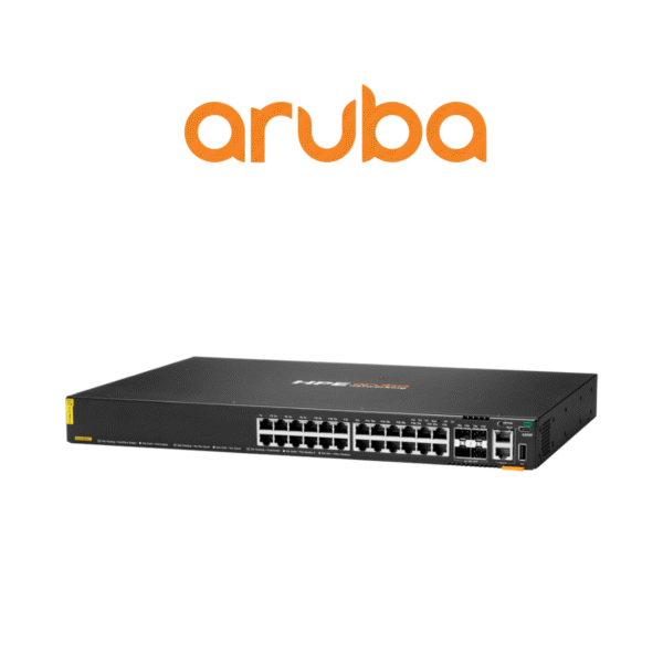 SWITCH ACESSO L3 – 24P E 4SFP+ COM POE HPE ARUBA NETWORKING CX 6200F