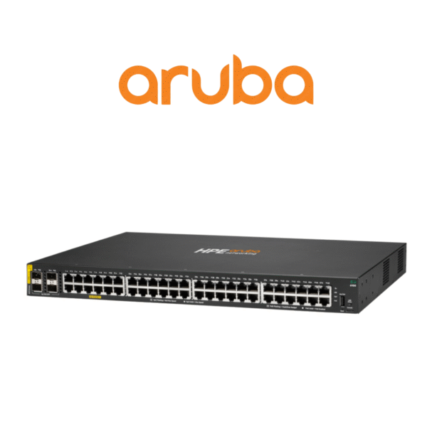 SWITCH ACESSO L2 – 48P e 4SFP+ COM POE HPE ARUBA NETWORKING CX 6100