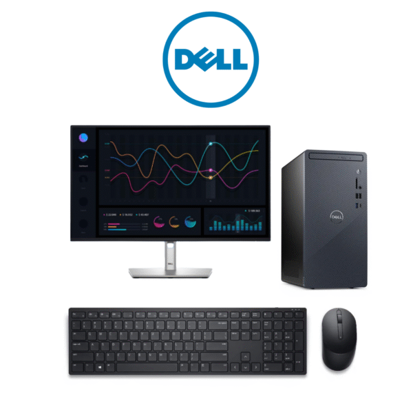 DESKTOP DELL INSPIRON 3030  I5-12400 8GB 256GB W11 PRO + MONITOR DELL P2725H 27''
