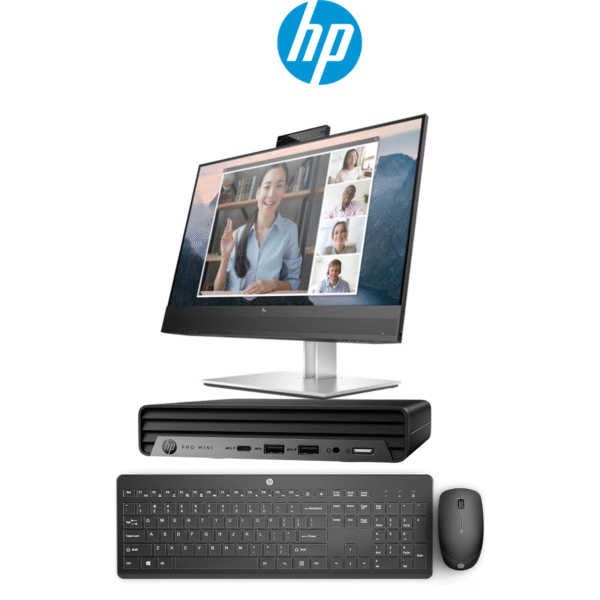 DESKTOP HP 400 DM G9 I5-13400T 16GB 512GB W11 PRO + MONITOR HP