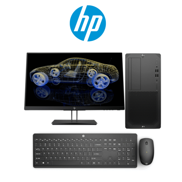 WORKSTATION HP Z2 TWR G8  I7 11700 64GB 1TB W11 PRO + MONITOR HP Z23N