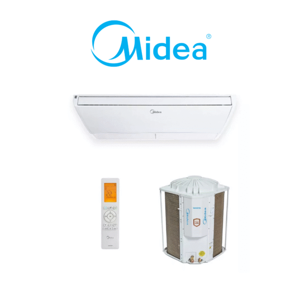 AR CONDICIONADO 36.000 BTUS MIDEA SPLIT TETO INVERTER FRIO