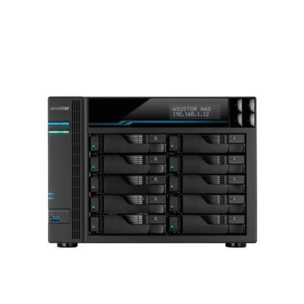 STORANGE NAS ASUSTOR AS7110T + ACESSORÍOS  (10) HDS SEAGATE ST16000NT001