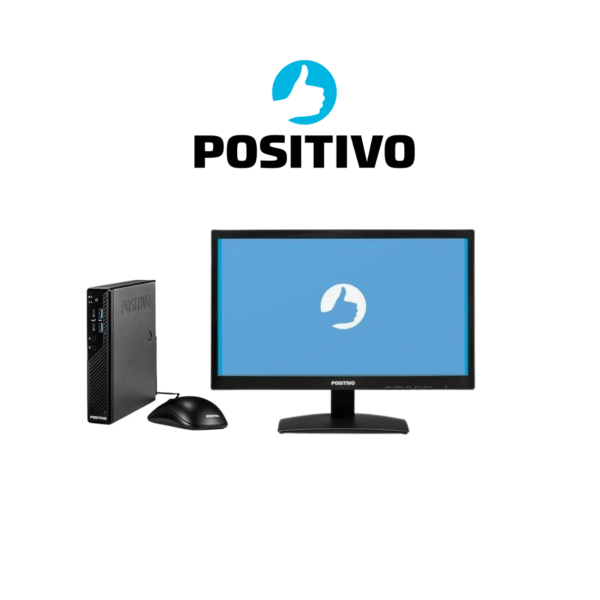 DESKTOP POSITIVO C6400 I3-12100T 8GB 512GB W11 PRO + MONITOR POSITIVO 21''