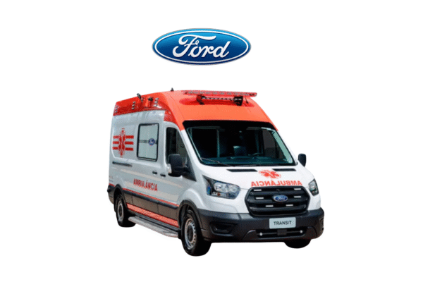 FURGÃO TETO ALTO UNIDADE DE SALVAMENTO E RESGATE FORD/TRANSIT FURGÃO