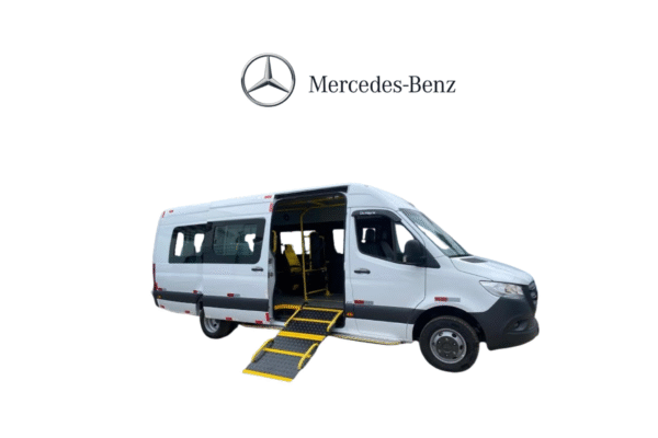 MERCEDES BENZ SPRINTER 517 CDI – MINIBUS (TETO ALTO 17+1 LUGAR) COM ACESSIBILIDADE