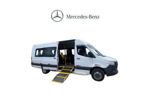 MERCEDES-BENZ SPRINTER VAN 17+1 TETO ALTO 517CDI COM ACESSIBILIDADE