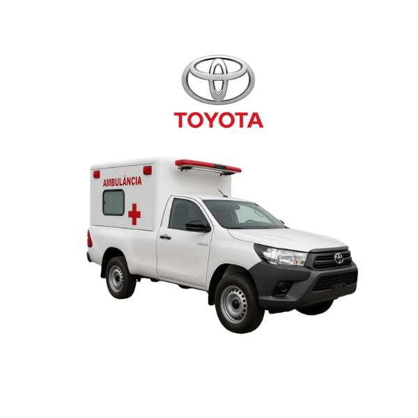 TOYOTA HILUX AMBULANCIA SIMPLES REMOÇÃO TIPO A 1 TOYOTA HILUX AMBULANCIA SIMPLES REMOÇÃO TIPO A